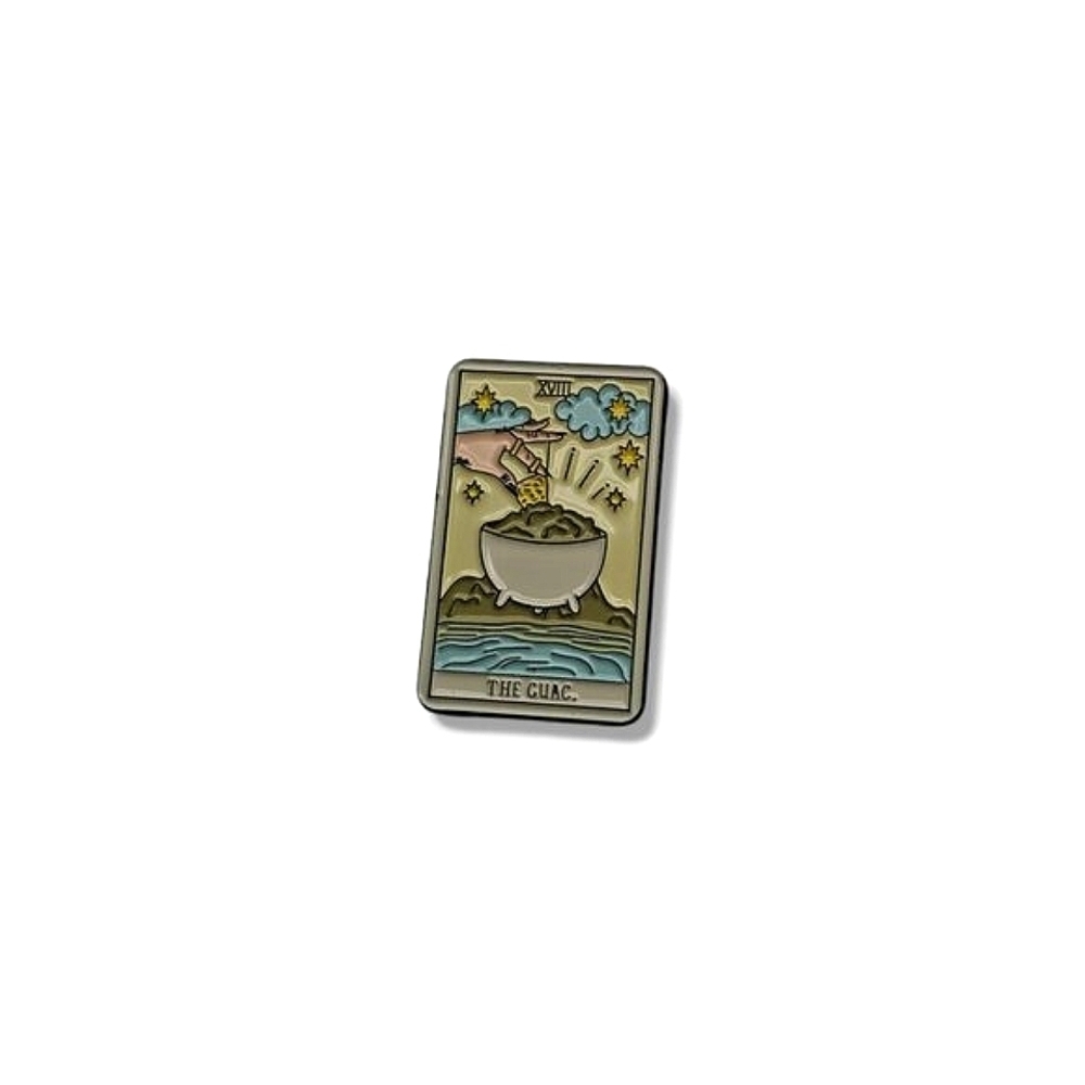 The Guac Tarot Card Pin/Brooch